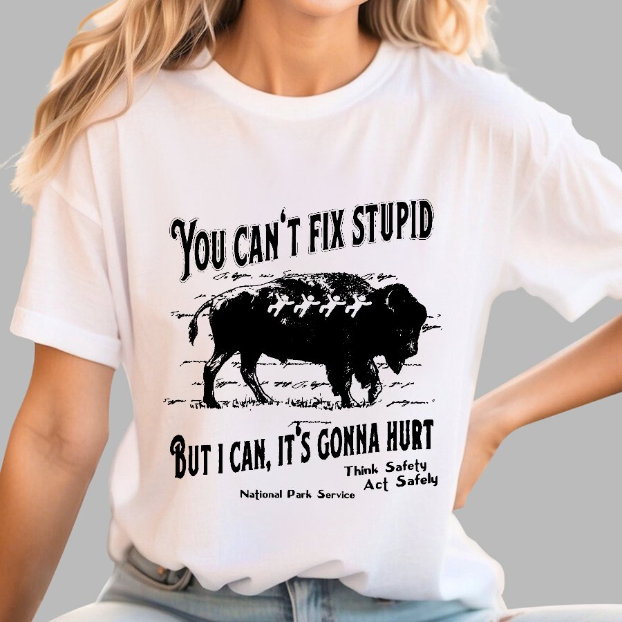 You Cant Fix Stupid Geek T-Shirt