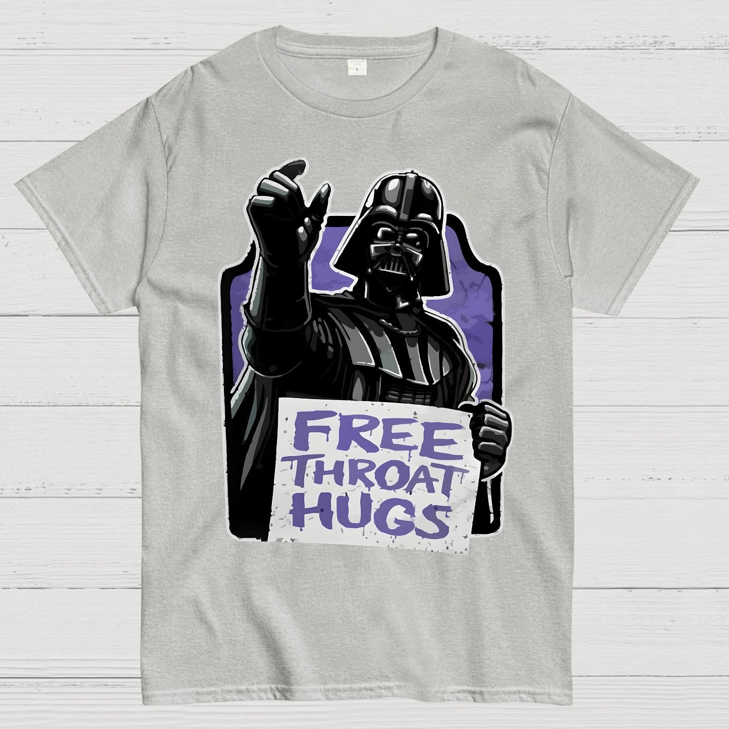 Free Throat Hugs Geek T-Shirt