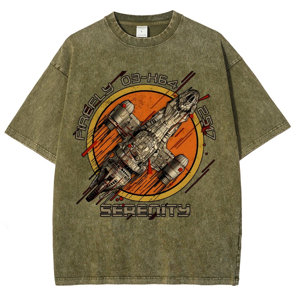 Space Explorer Vintage Distressed T-shirt