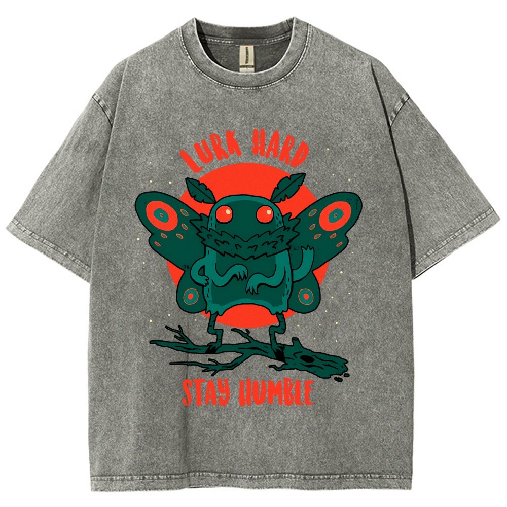 Lurk Hard Vintage Distressed T-shirt