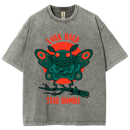Lurk Hard Vintage Distressed T-shirt