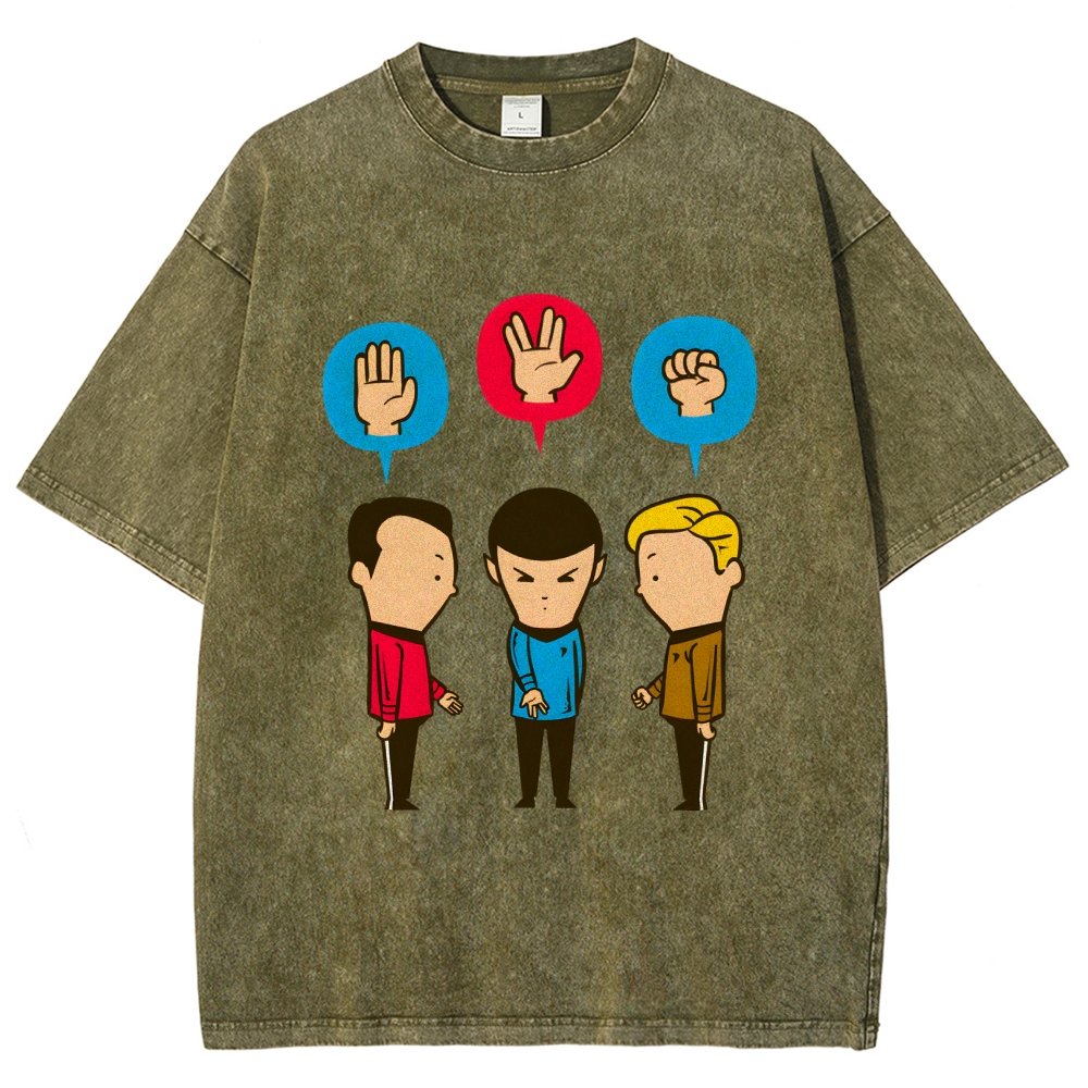 Paper – Scissors – Rock Vintage Distressed T-shirt