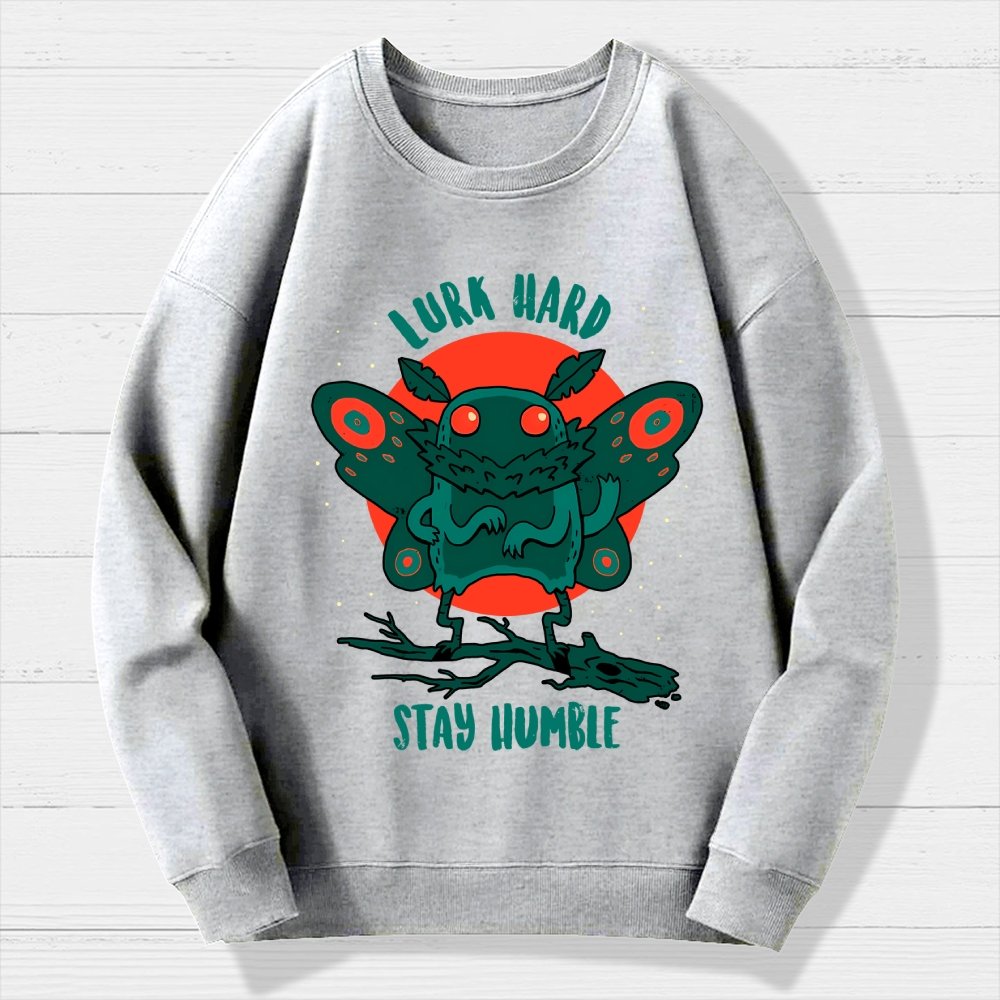 Lurk Hard Geek Cotton Sweatshirt