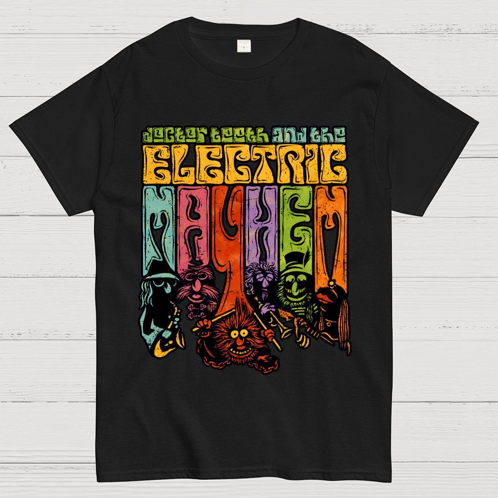 The Psychedelic Mayhem Geek T-Shirt