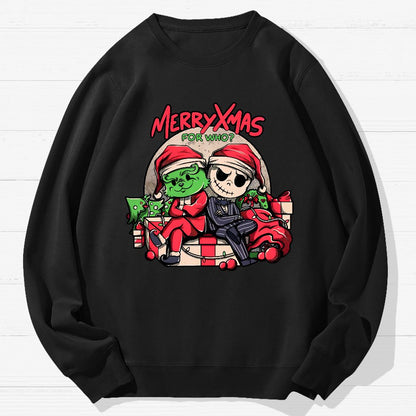 Limited Edition Christmas Retro Culture Geek Cotton Sweatshirt