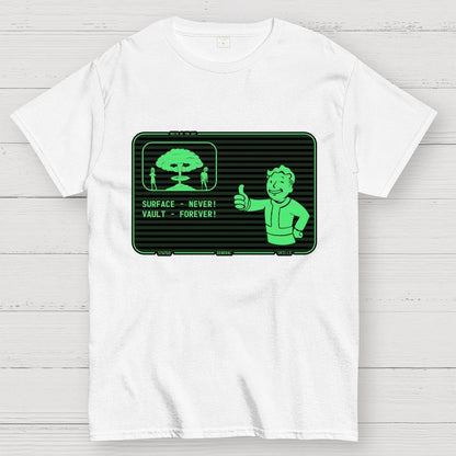 Surface Never Vault Forever Geek T-Shirt