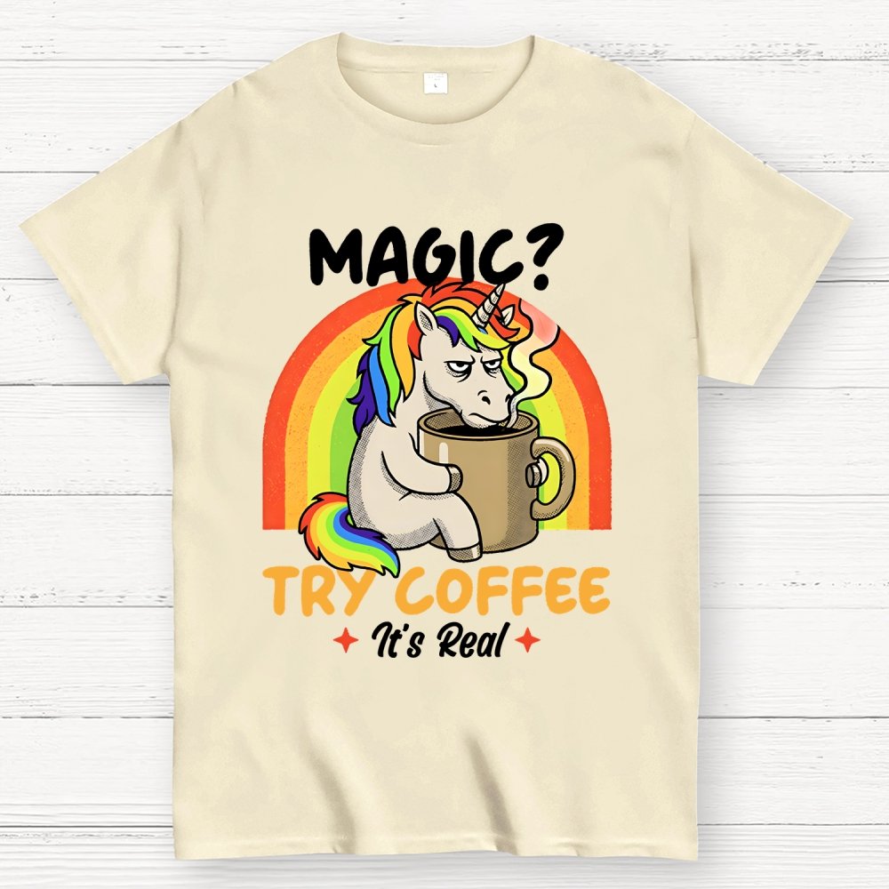 Magic Try Coffee Geek T-Shirt