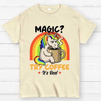 Magic Try Coffee Geek T-Shirt