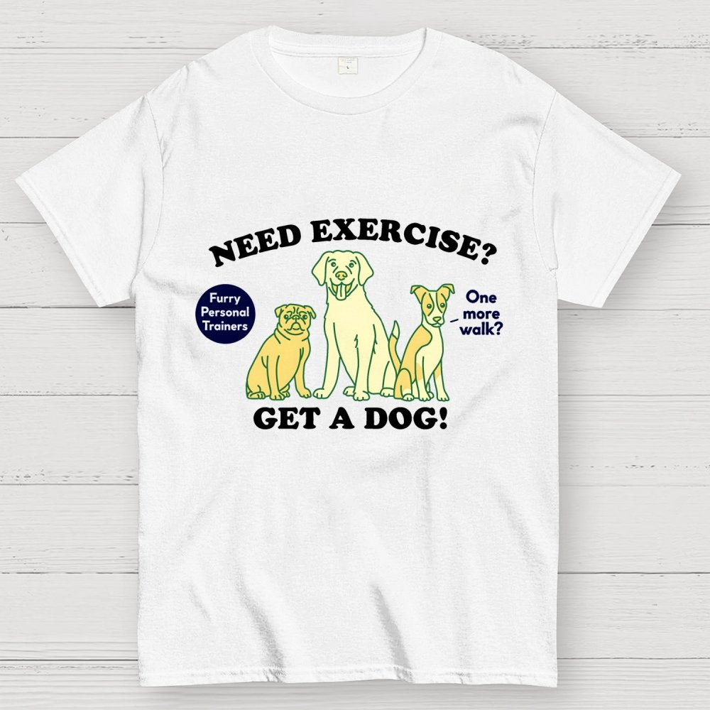 My Dog is My Personal Trainer Geek T-Shirt