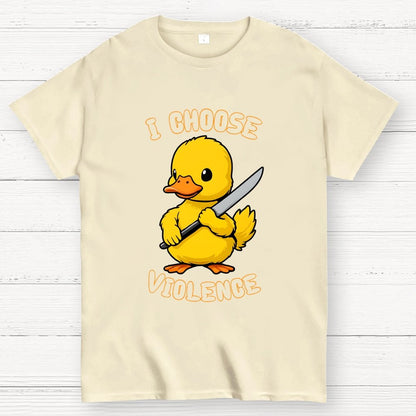 I Choose Violence Unisex Geek T-Shirt