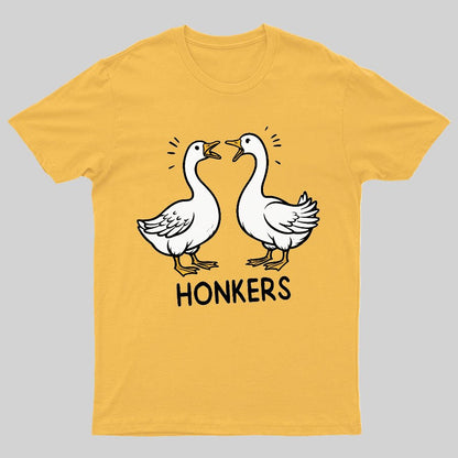 Honkers Funny Goose Geeky T-Shirt