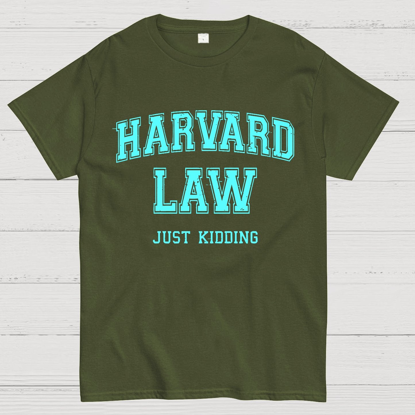 Harvard Law (Just Kidding) Geek T-Shirt