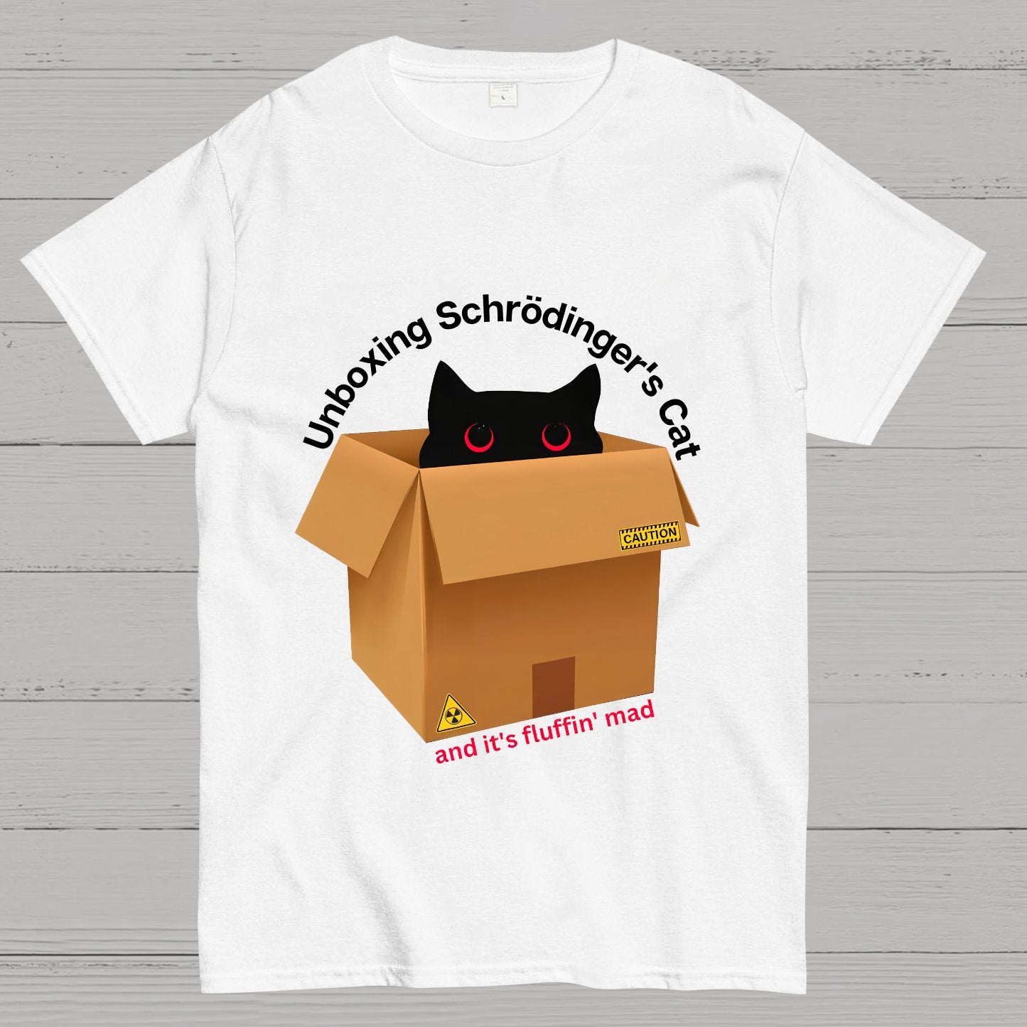 Unboxing Schrodinger's Cat Geeky T-Shirt