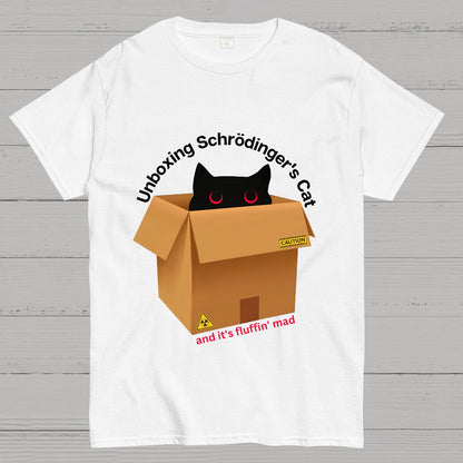 Unboxing Schrodinger's Cat Geeky T-Shirt