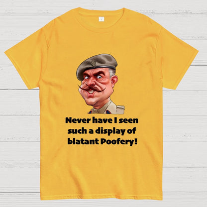 Blatant Poofery' Funny Geek T-Shirt