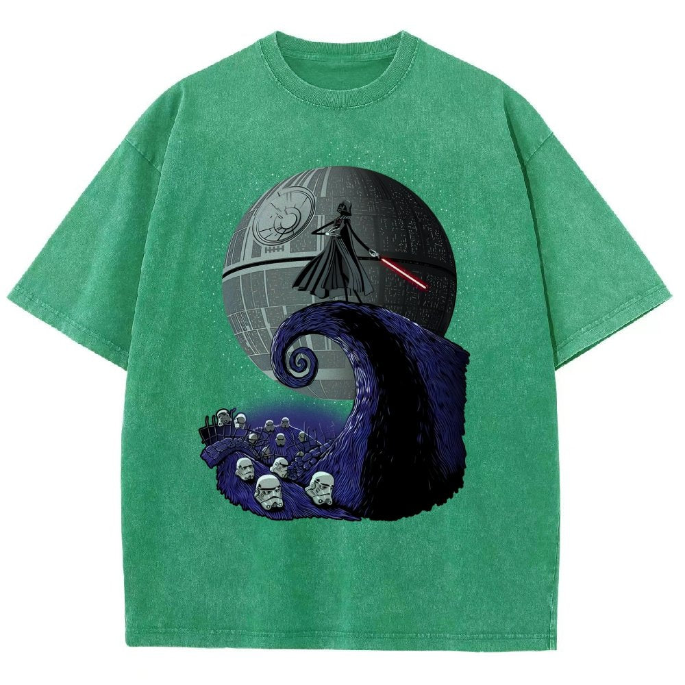 The Nightmare Before Realm Vintage Distressed T-shirt