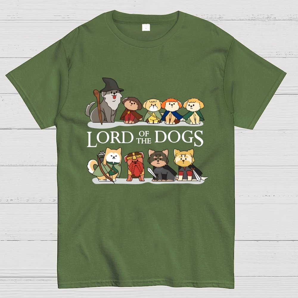 King of the Dogs Geek T-Shirt