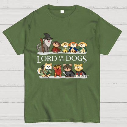 King of the Dogs Geek T-Shirt