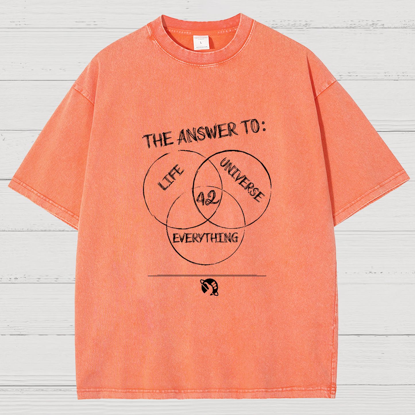 Diagram Of Everything Vintage Distressed T-shirt