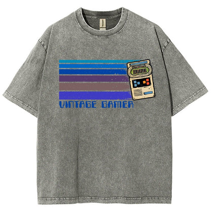 Vintage Gamer Vintage Distressed T-shirt