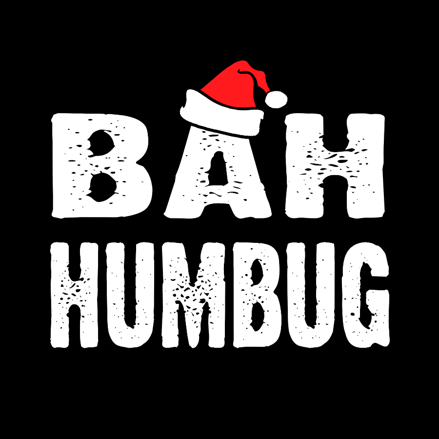 Bah! Humbug Spirit Christmas Geek T-Shirt