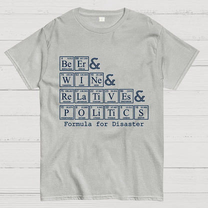 Formula For Disaster Geek T-Shirt