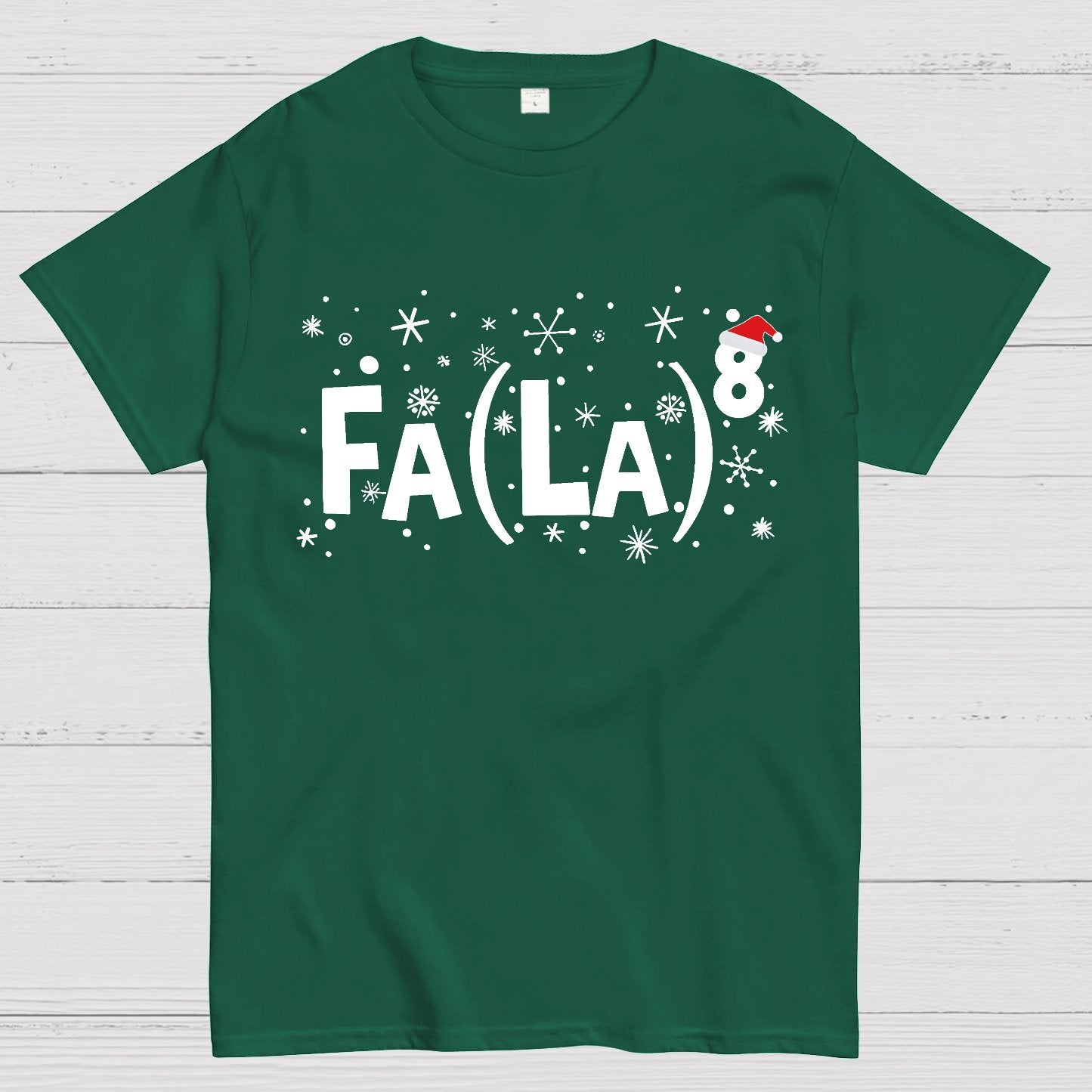Math Christmas FaLaGeek T-Shirt