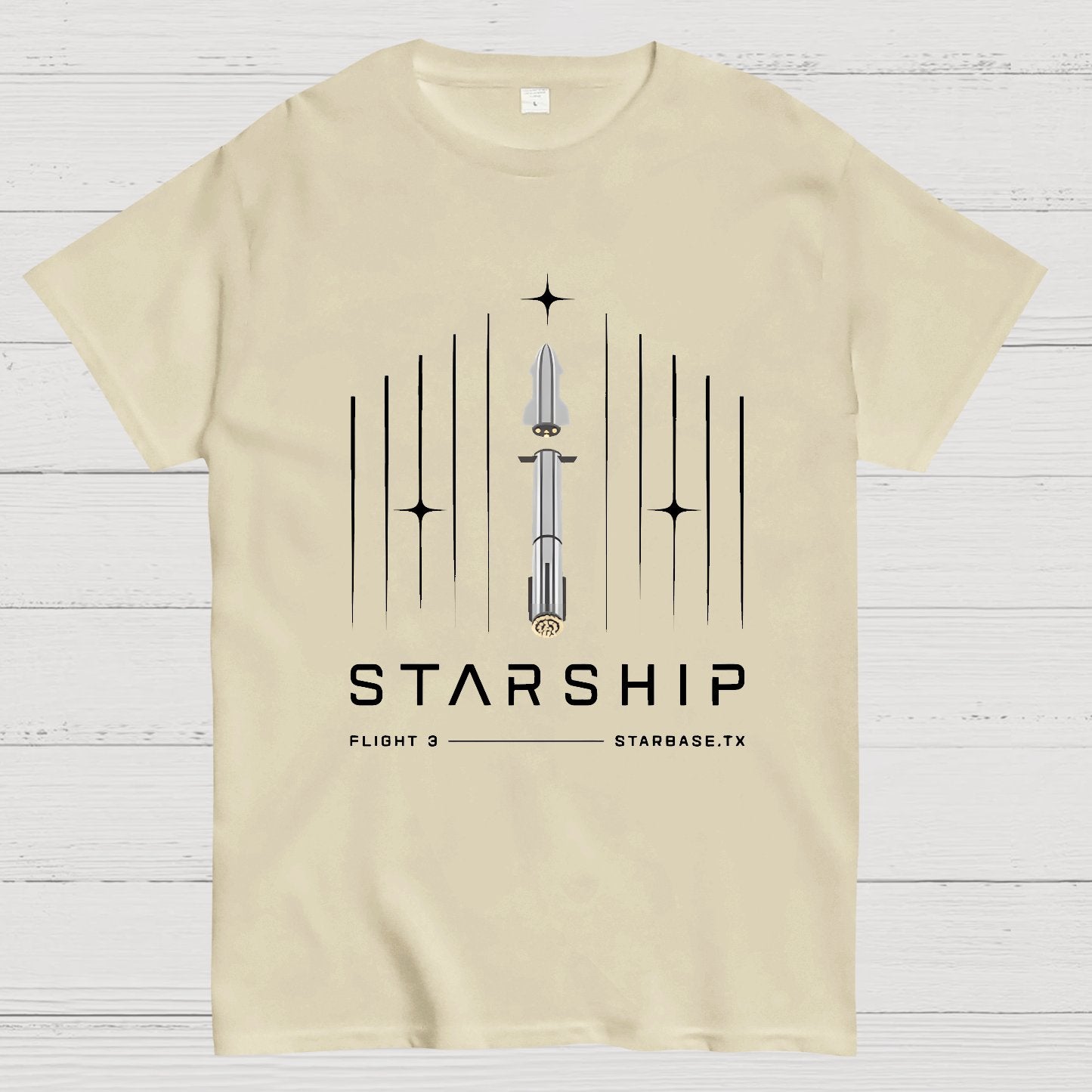 Starship Flight 3 Nerdy T-Shirt