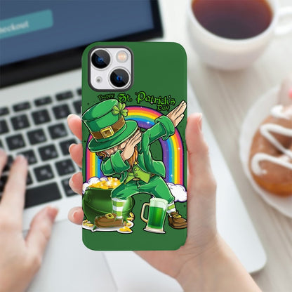 St. Patrick's Day Lucky Green Print Phone Cases