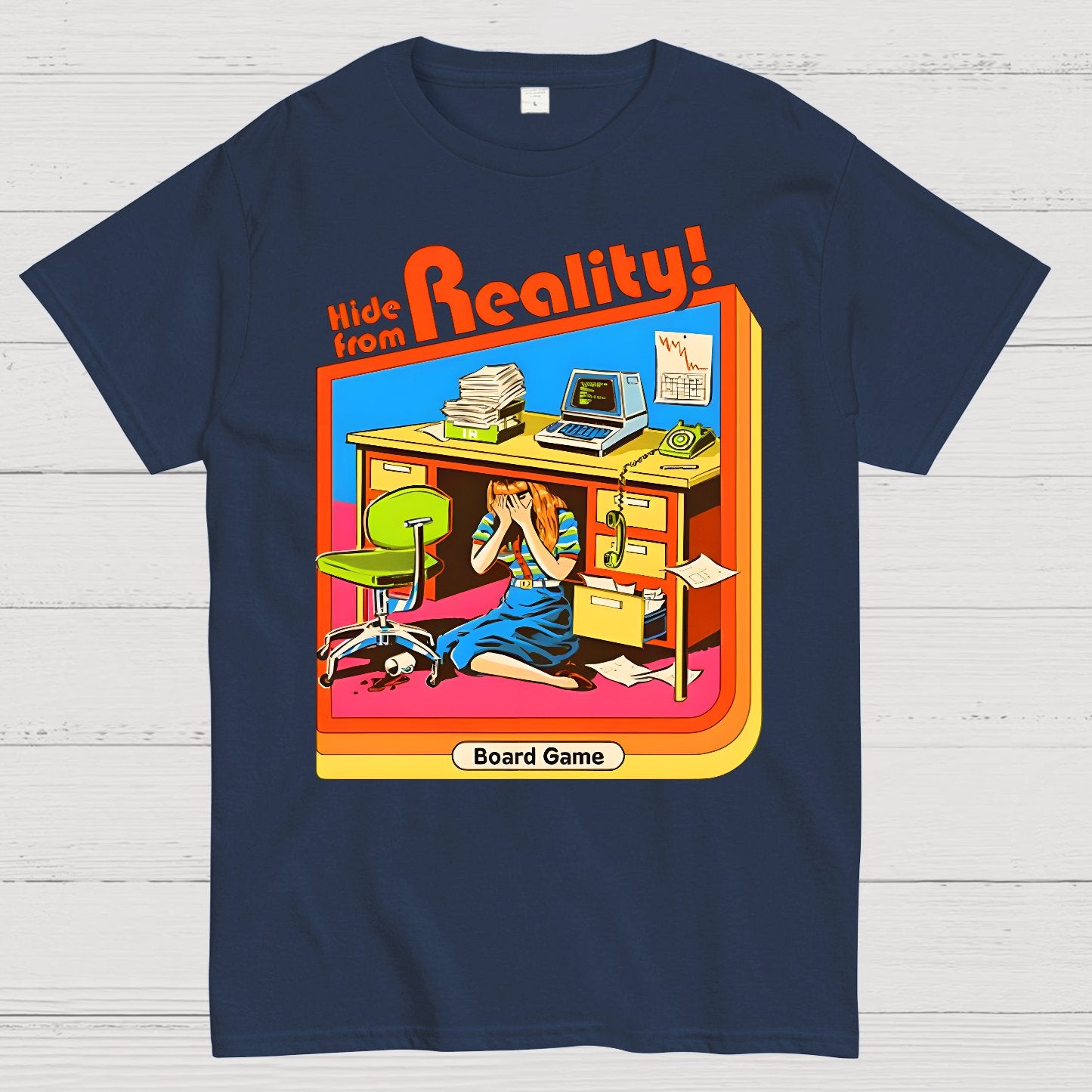 Hide From Reality Geek T-Shirt