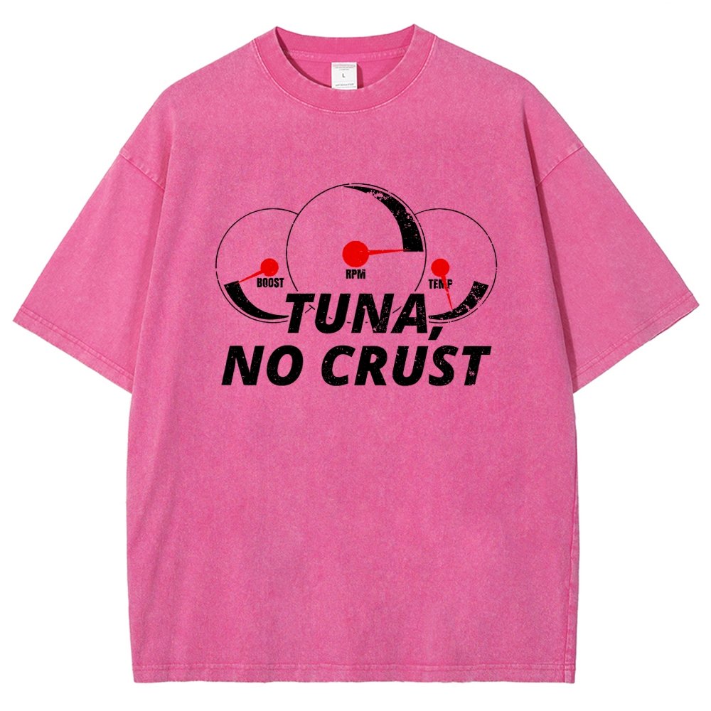 TUNA. NO CRUST Vintage Distressed T-shirt