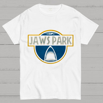 Great White Shark Park Geek T-Shirt