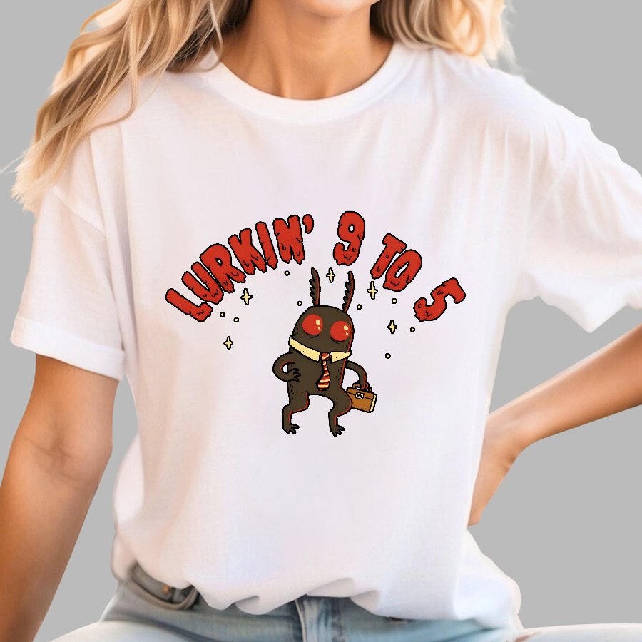 Mothman's Day Job Geek T-Shirt