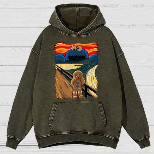 The Cookie Muncher Vintage Distressed Hoodie