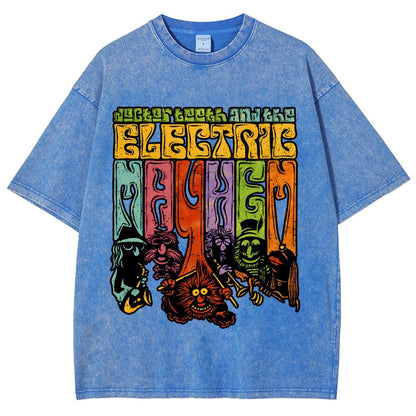 The Psychedelic Mayhem Vintage Distressed T-shirt