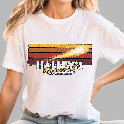 Halley's Firework Geek T-Shirt