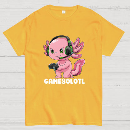 Gamer Axolotl Geek T-Shirt