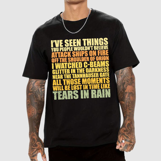 Tears In Rain Geek T-Shirt