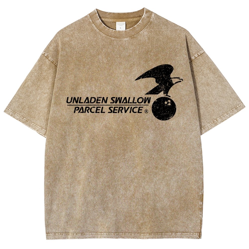Unladen Swallow Shipping Service Vintage Distressed T-shirt