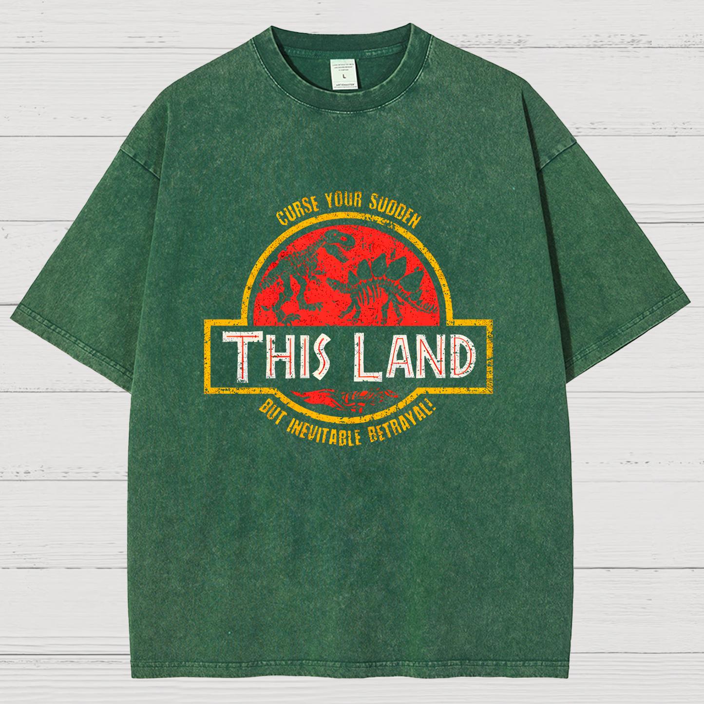 THIS LAND Vintage Distressed T-shirt