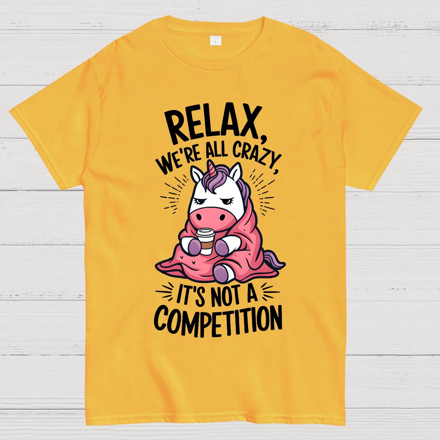 Relax it's Not a Competition Geek T-Shirt
