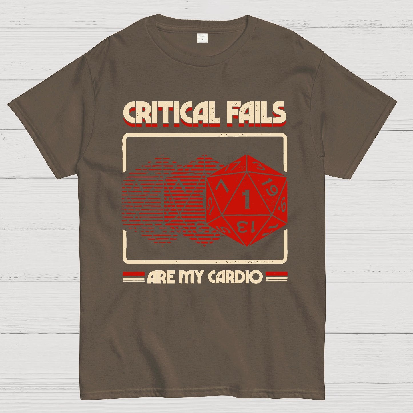 Critical Fails Are My Cardio Geek T-Shirt