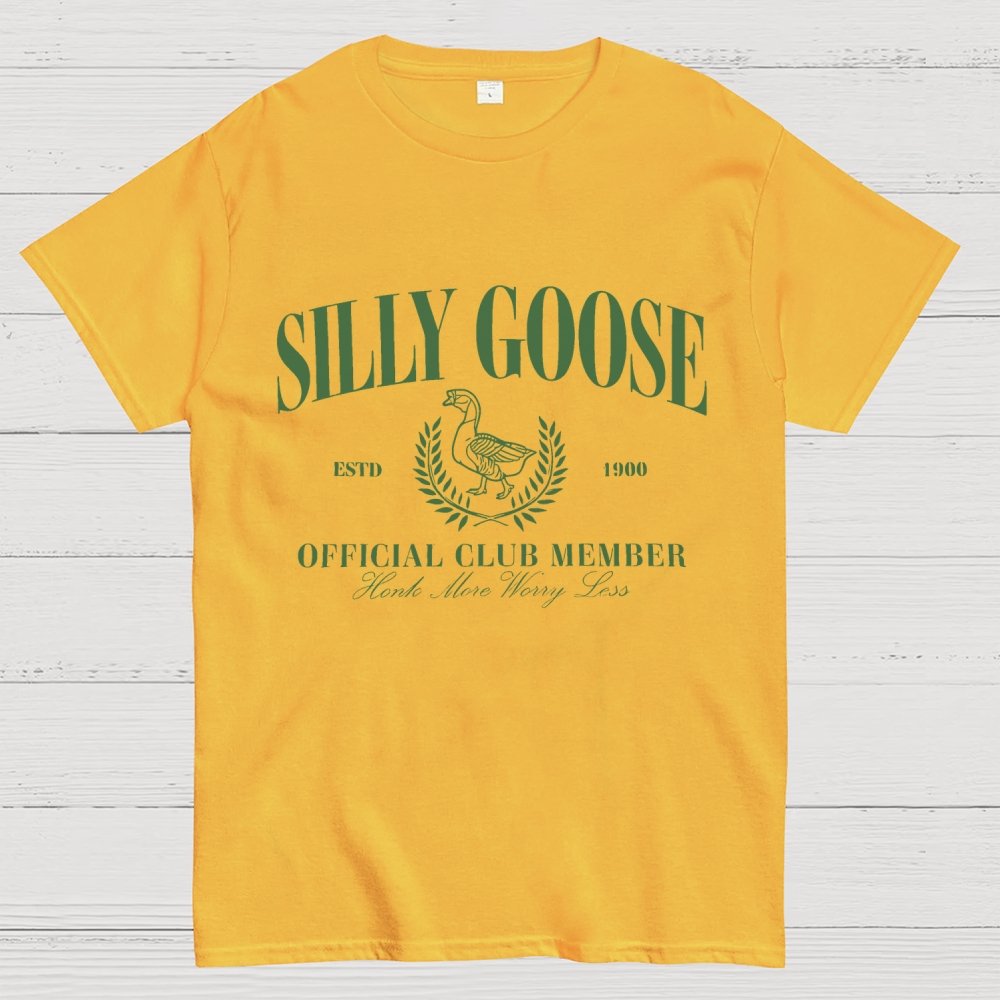 Silly Goose Official Club Unisex Geek T-Shirt