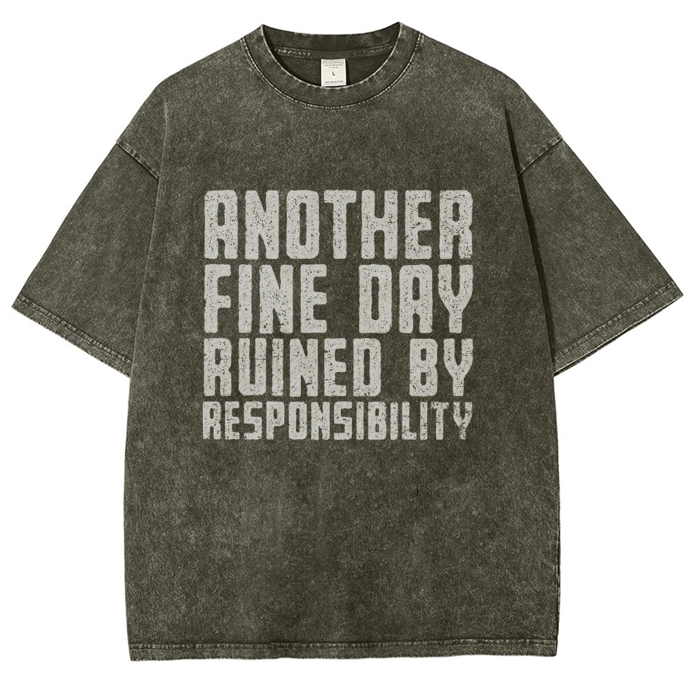 Another Fine Day Vintage Distressed T-shirt