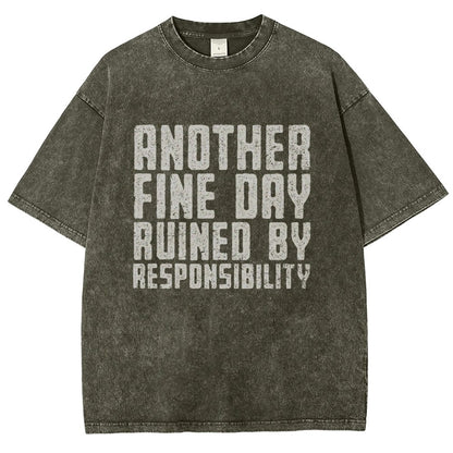 Another Fine Day Vintage Distressed T-shirt