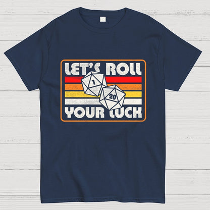 RPG Vintage Roll For Luck Geek T-Shirt