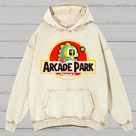 Arcade Park Vintage Distressed Hoodie
