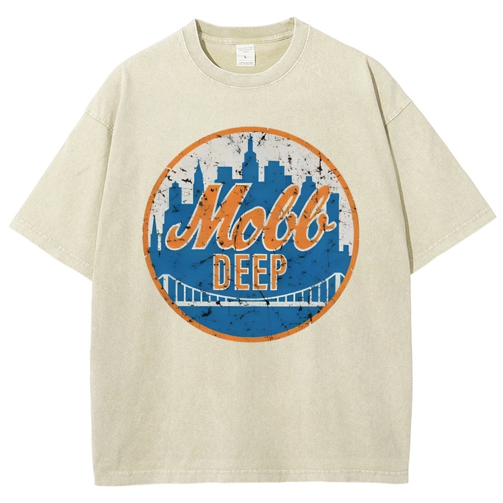 Queens New York Vintage Vintage Distressed T-shirt