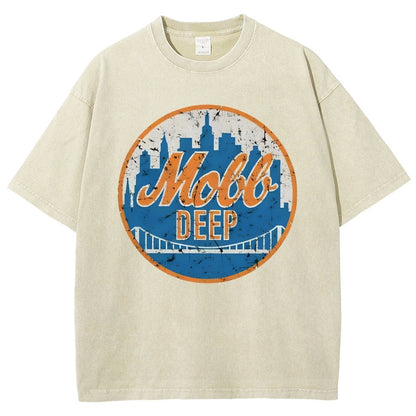 Queens New York Vintage Vintage Distressed T-shirt