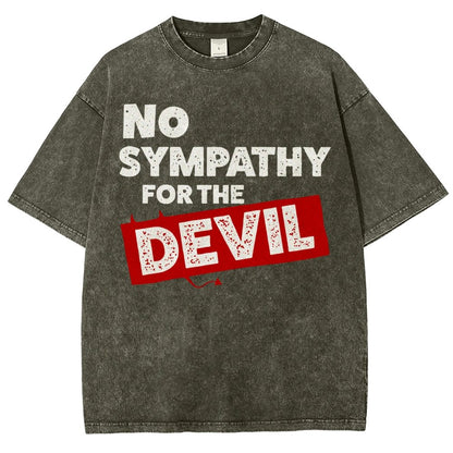 No Sympathy for The Devil(redbubble) Vintage Distressed T-shirt